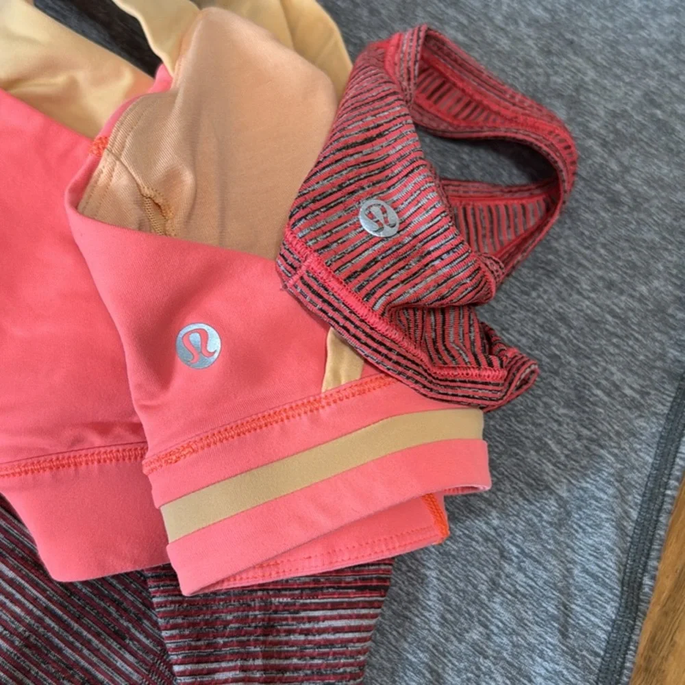 LULULEMON ATHLETA bundle size XS/Small, leggings shorts tanks sports bra shirts - Picture 10 of 11